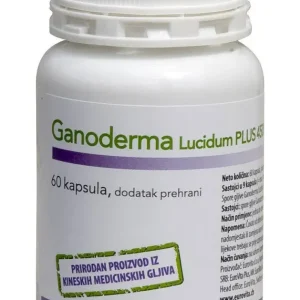 Eurovita Ganoderma Lucidum PLUS 450 mg, 60 kapsula