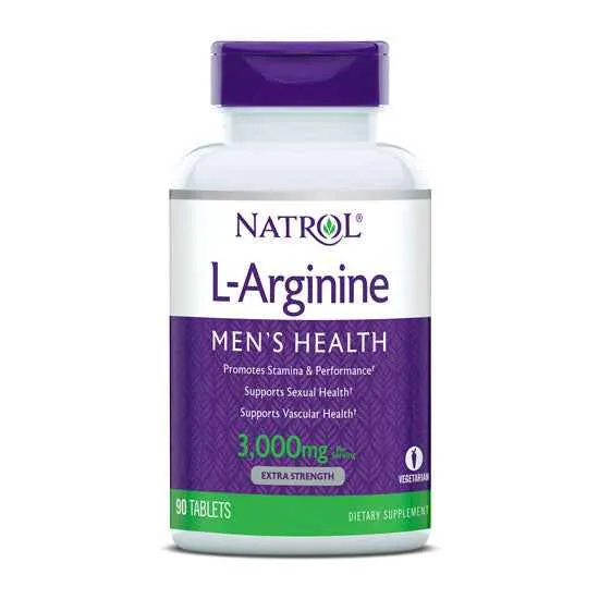 L-Arginine 1000 mg, 90 kapsula