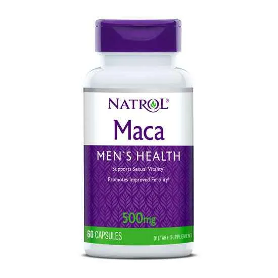 Maca 500mg (4:1 ekstrakt); 60 kapsula