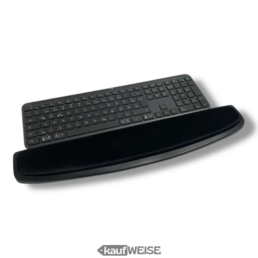 SIGMA Gel oslonac za zglob KWG-1500 (46,5 cm) | Ergonomski oslonac za zglob za tipkovnice | Neklizajući