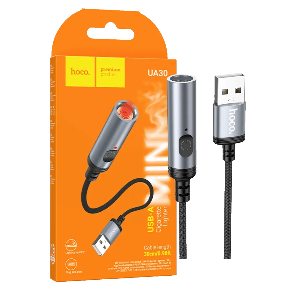 hoco. Upaljač sa USB kabelom - UA30 USB