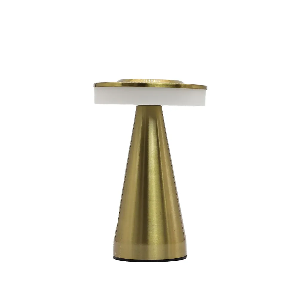 Stolna lampa Copper Touch, USB-C punjiva bežična LED