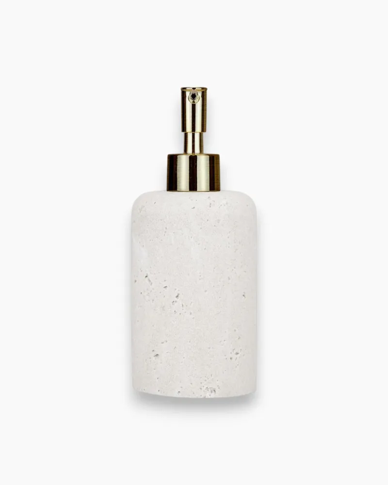 Travertine Soap Dispenser