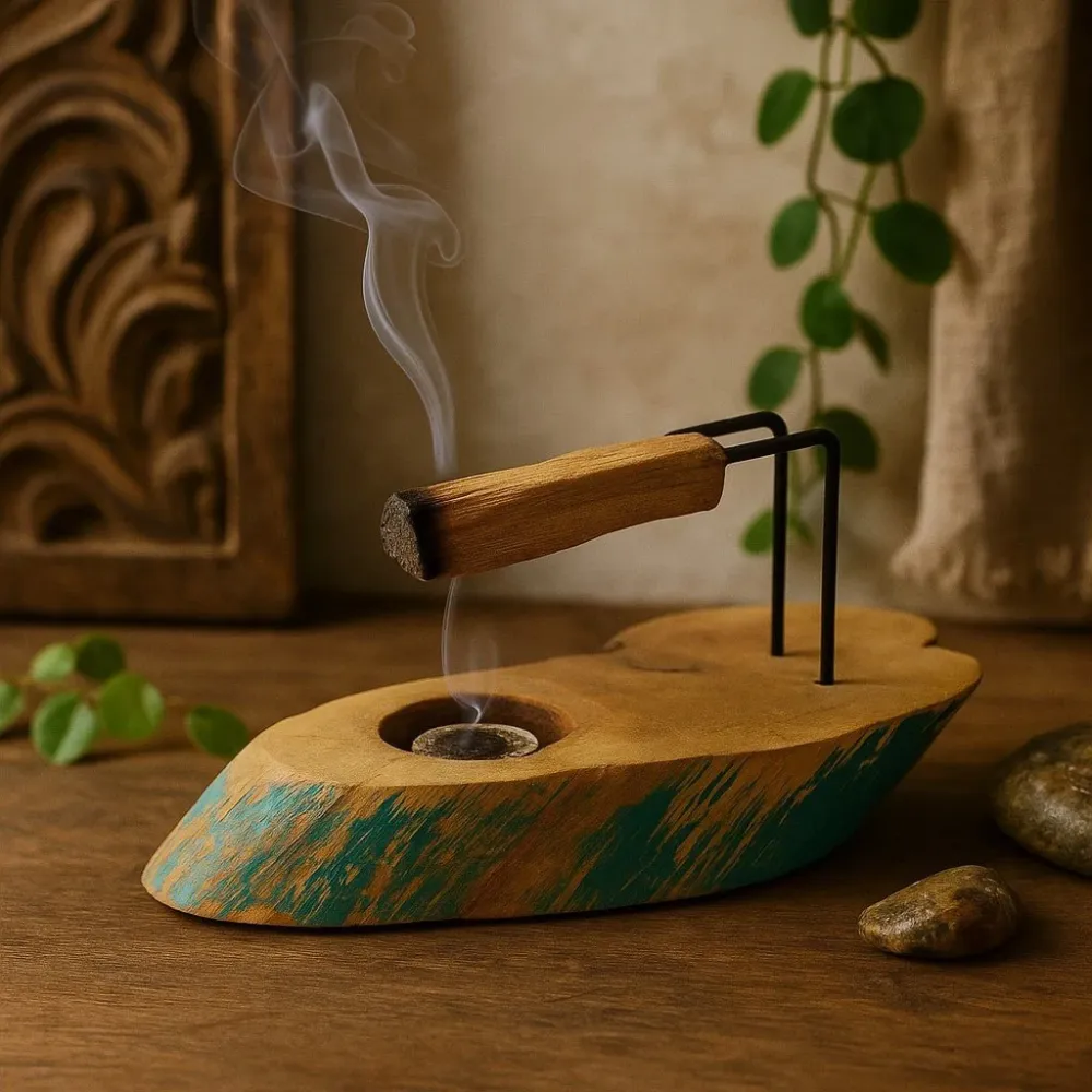 Grijač Palo Santo, Greenwash Gamel drvo