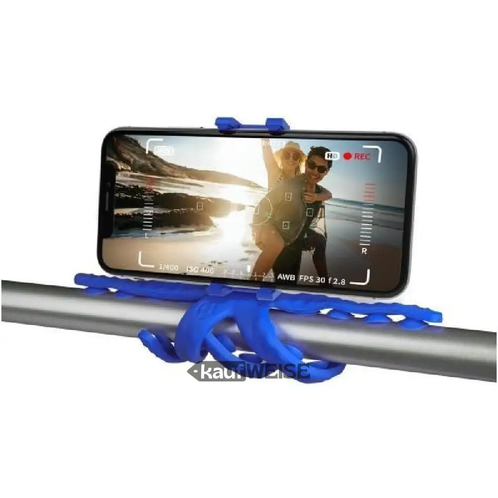 Celly Squiddy fleksibilni držč za mobilni telefon | Tronožac s vakuumskim čšicama | Univerzalni | Plava