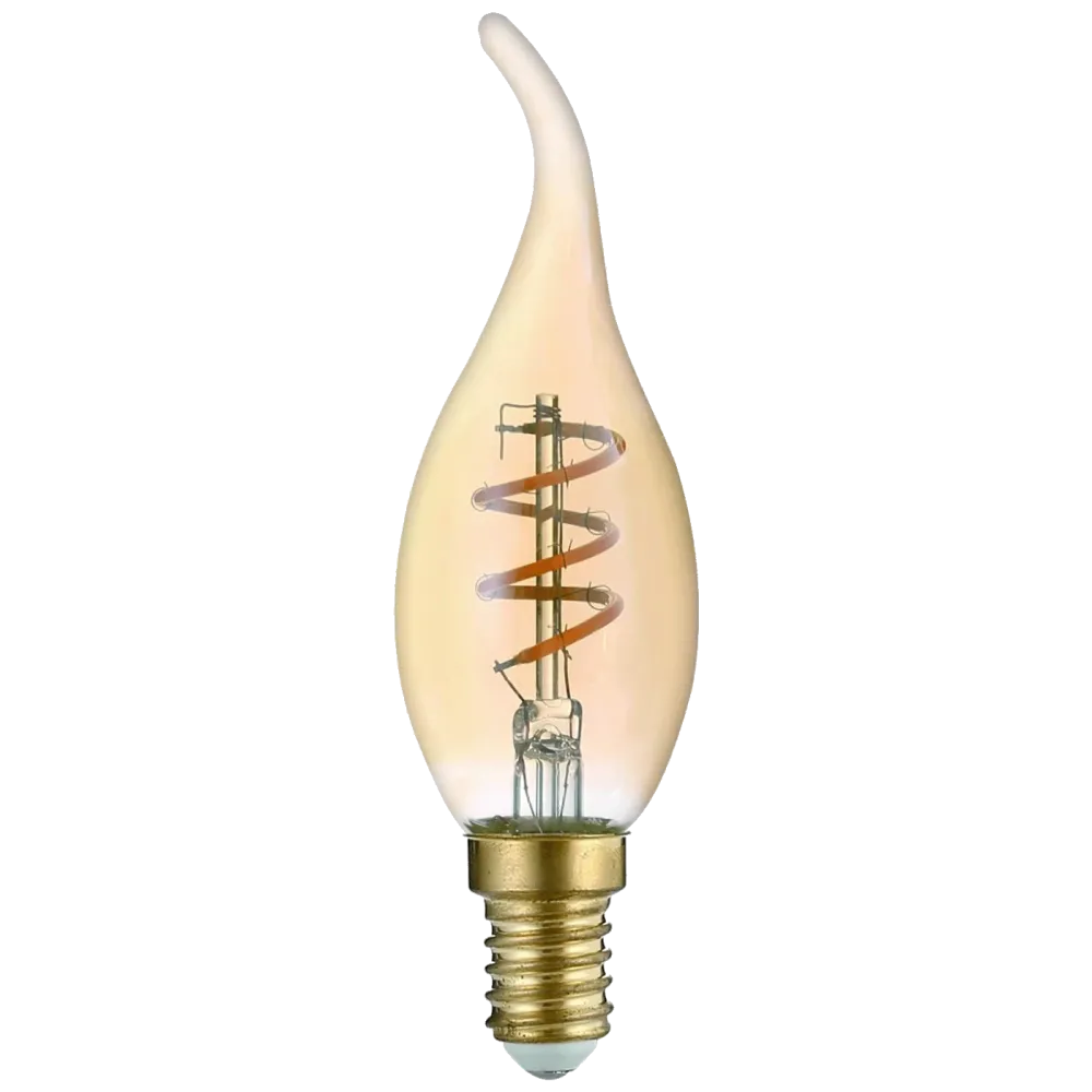Avide Žarulja,LED 3W,E14,2700K,230V AC,topla bijela svjetlost - Soft Filament Candle Flame 3W E14