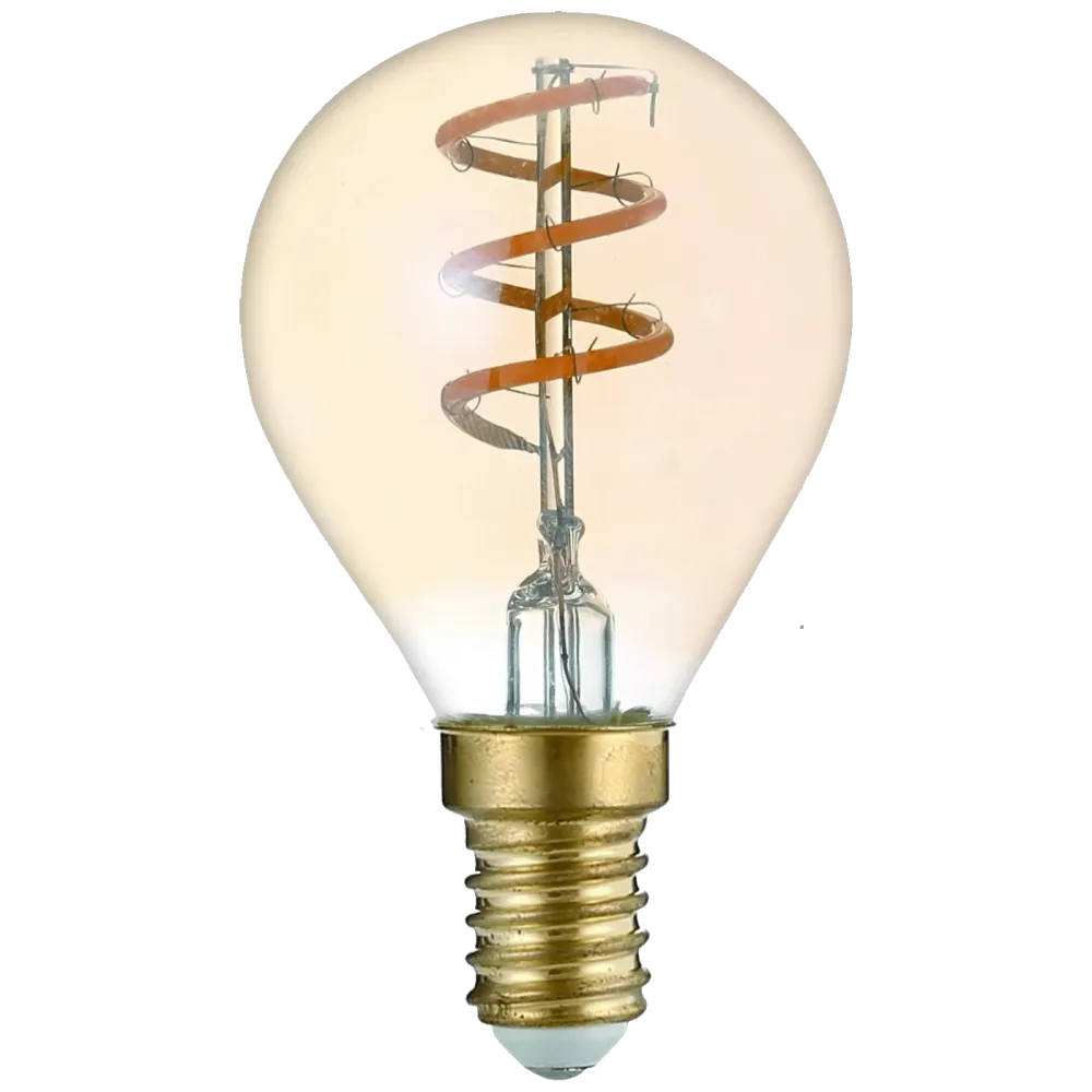 Avide Žarulja,LED,3W,E14,2700K,230V AC,topla bijela svjetlost - Soft Filament Mini Globe 3W E14