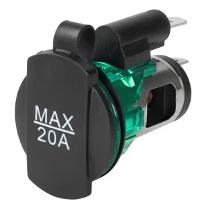 EURO električna utičnica, 12/24V, max. 20A