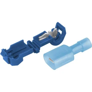 T-brze spojnice, plave, 2,5-4,0 mm2, 16-14 AWG, 15A max, 5 kom