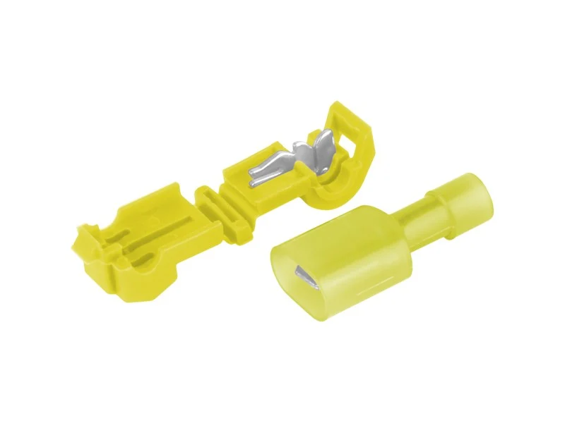 T-brze spojnice, žute, 4,0-6,0 mm2, 12-10 AWG, 15A max, 5 kom