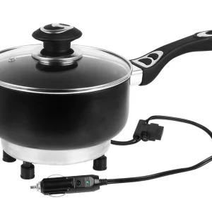 Električna tava, 180 mm, 24V 250W, s poklopcem