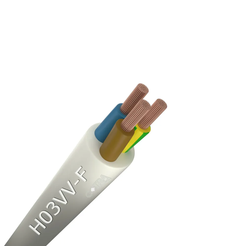 Kabel PP/L 3x0,75 bijeli(H03VVF)