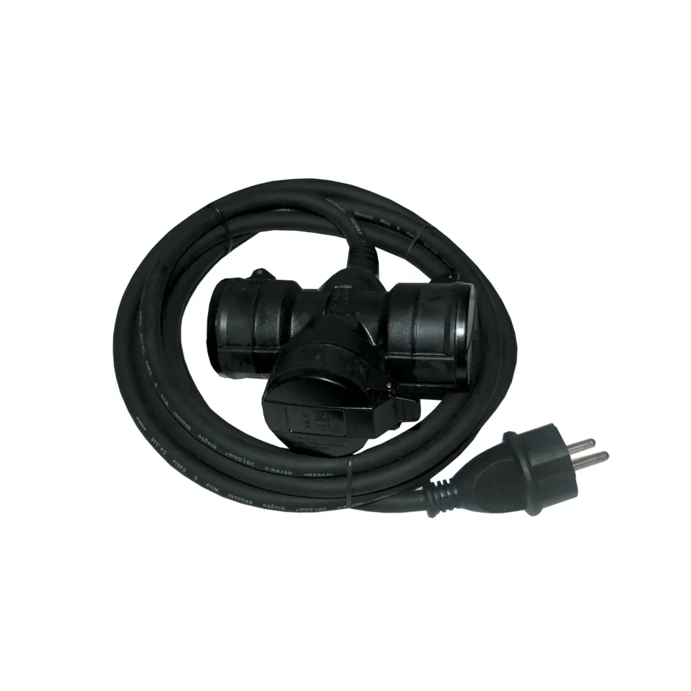 Kabel produžni vrtni trostruki 3m IP44