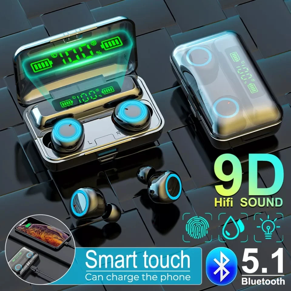 Bluetooth slušalice F9-8