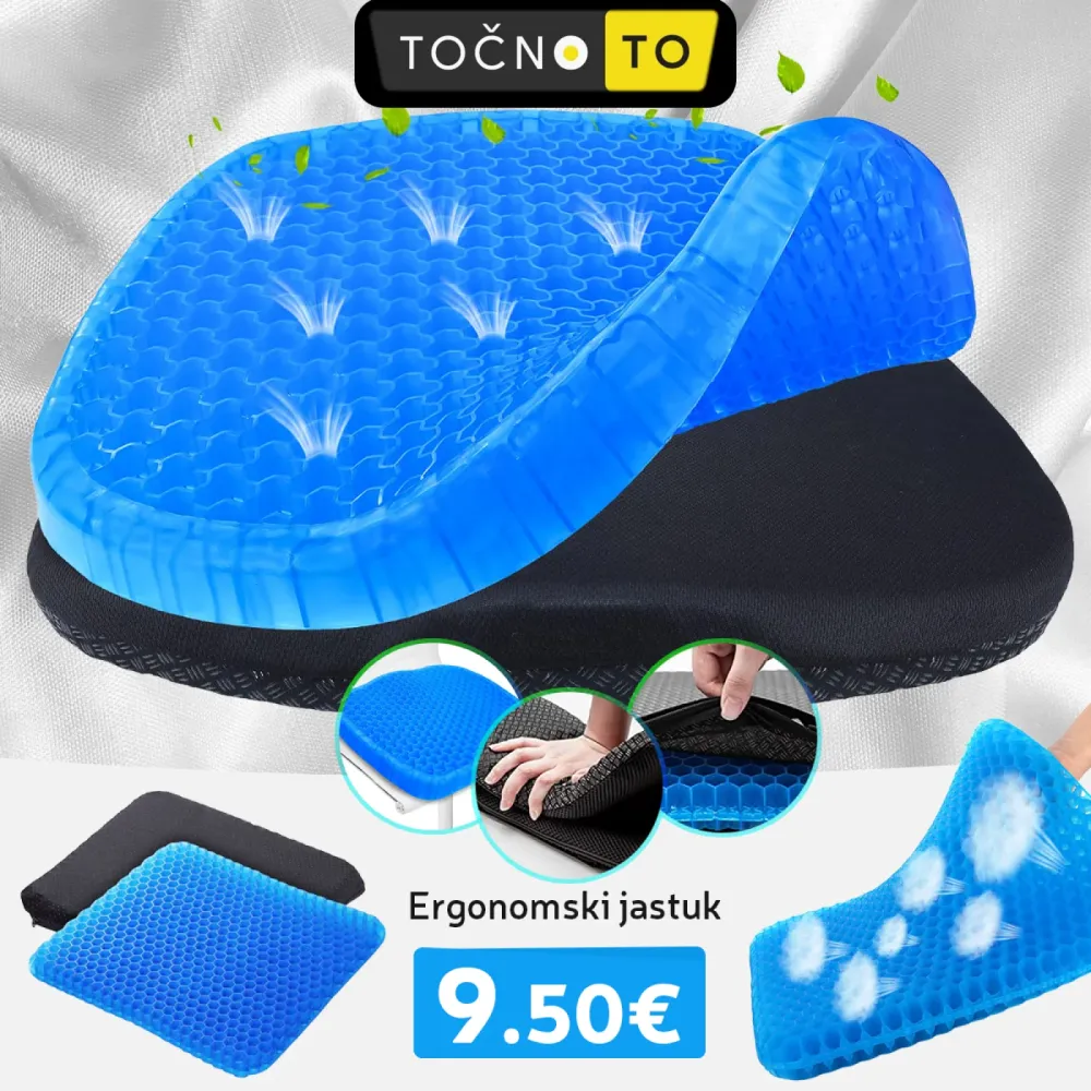 ERGONOMSKI JASTUK ZA SJEDENJE