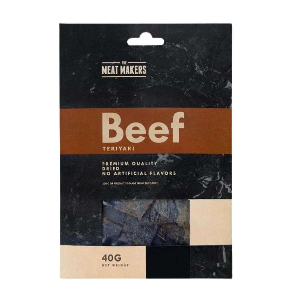 Meat Makers Teriyaki, sušeno meso s aromom teriyaki umaka od 40g