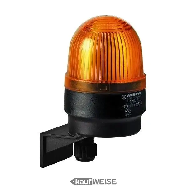 WERMA ksenonska bljeskalica 222.300.68 | Narančasta 24V AC/DC | IP65 instalacija