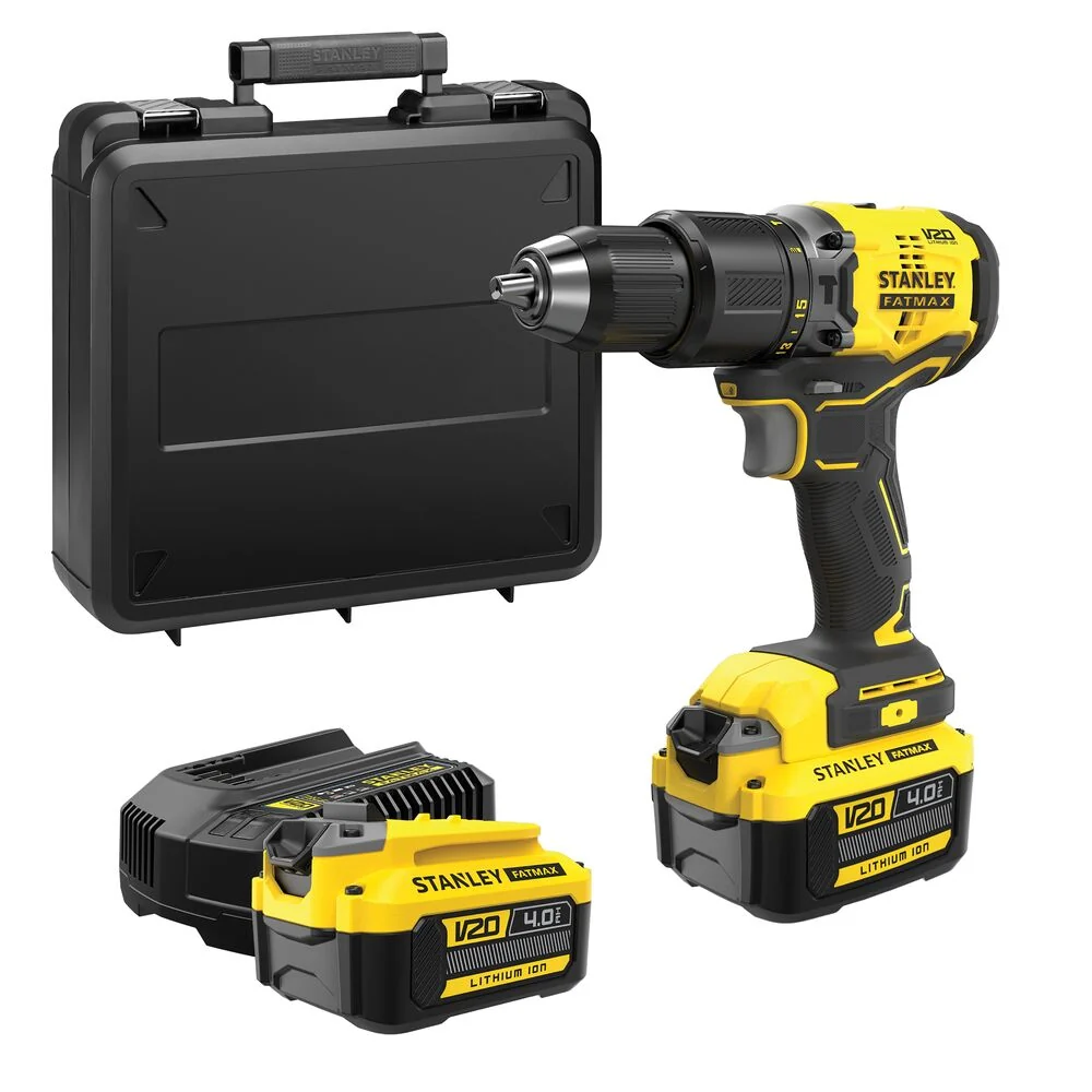 18V/2x4Ah FATMAX Akku-Schlagbohrschrauber (STANLEY SFMCD715M2K-QW)