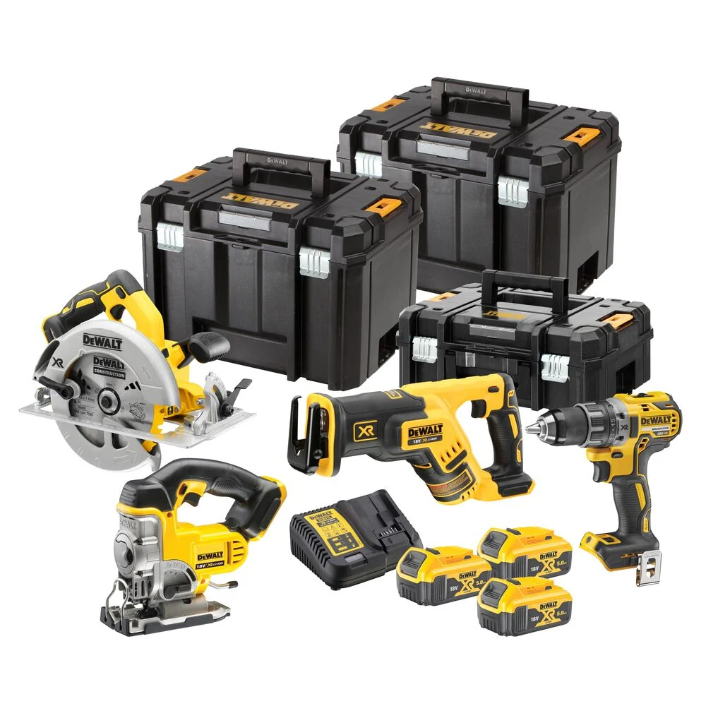 18V/3x5Ah Akku-Kombopack (DeWALT DCK421P3T-QW)