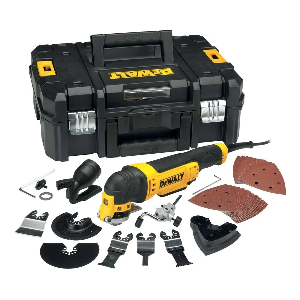 300W Oszillierendes Multifunktions-Werkzeug TSTAK (DeWALT DWE315KT-QS)