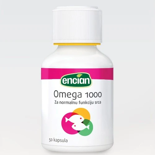 Encian Omega 1000, 50 mekanih kapsula