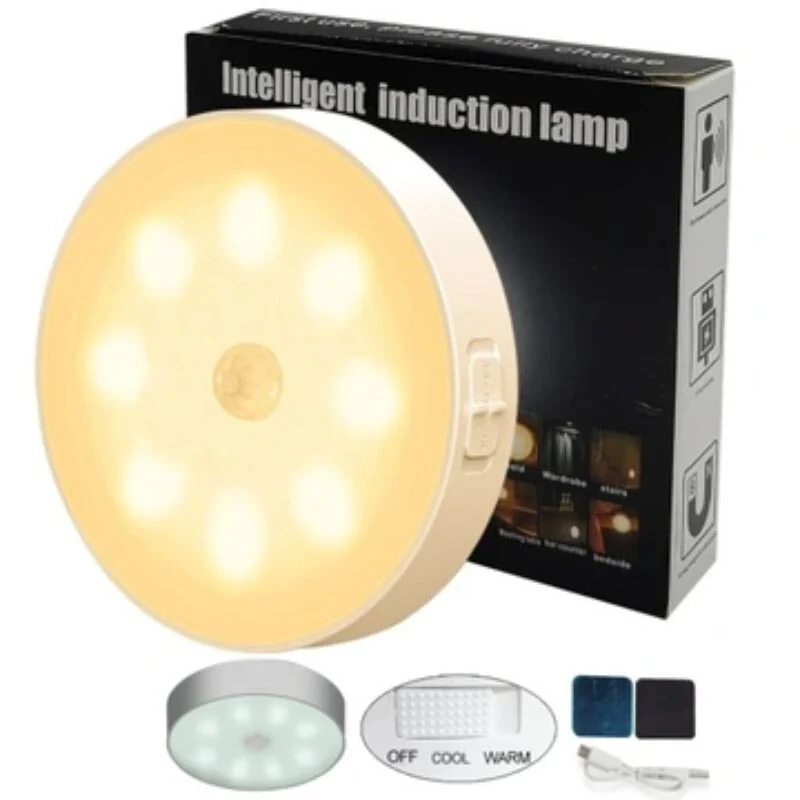 Ansal LED noćna lampa s detektorom pokreta – USB, toplo/hladno svjetlo