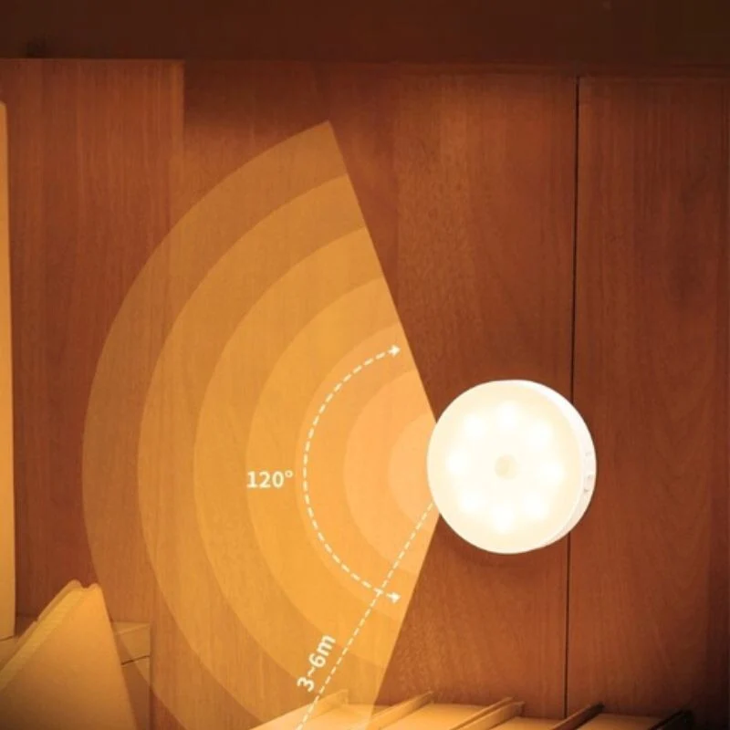 Ansal LED noćna lampa s detektorom pokreta – USB, toplo/hladno svjetlo