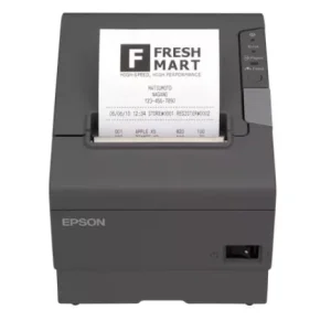 REFURBISHED - POS printer Epson TM-T88V, termalni USB, crni (JAMSTVO: 12 MJ.)