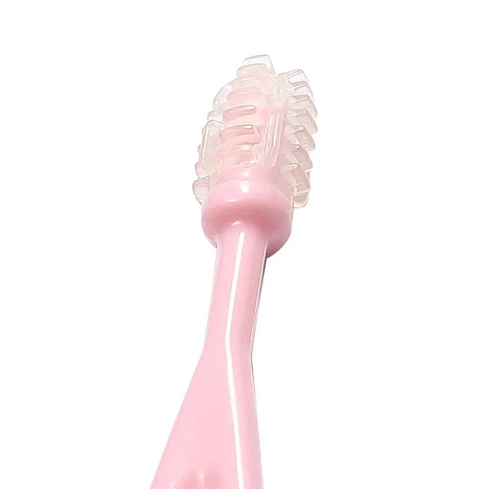 BabyOno Set četkica za bebe, roza