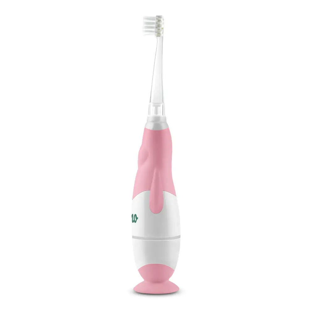 NENO DENTI Električna četkica za zube za djecu s dodacima (od 3.mj), pink