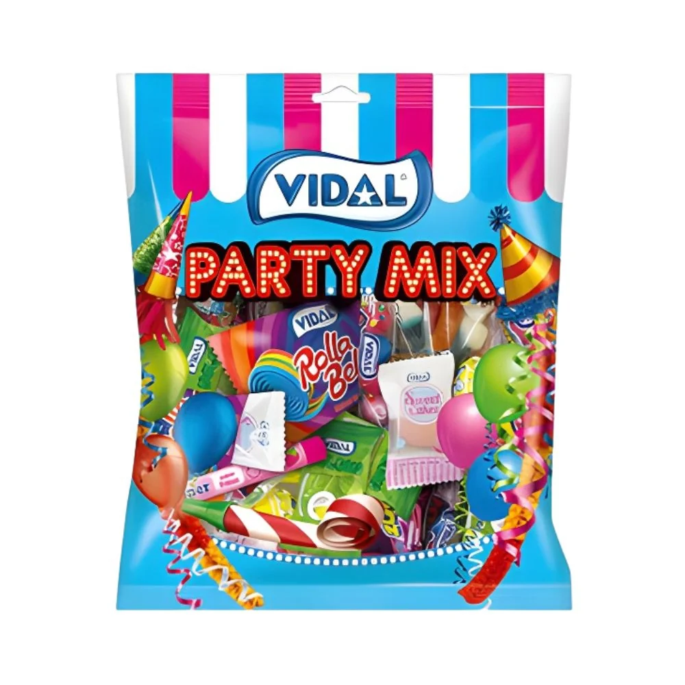 Vidal Party Mix, razne bombone i žvakaće gume 150g