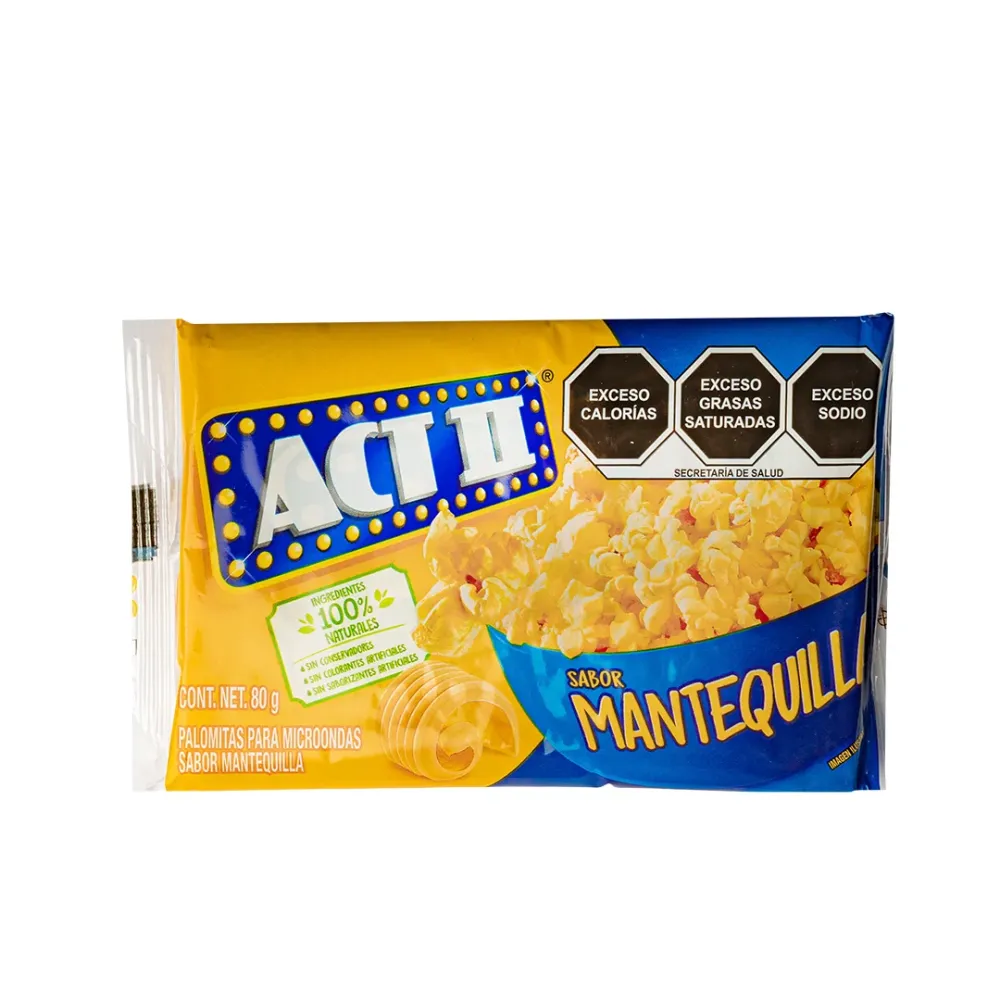 ACT II Lovers Mantequilla, kokice za mikrovalnu pećnicu s maslacem od 80g