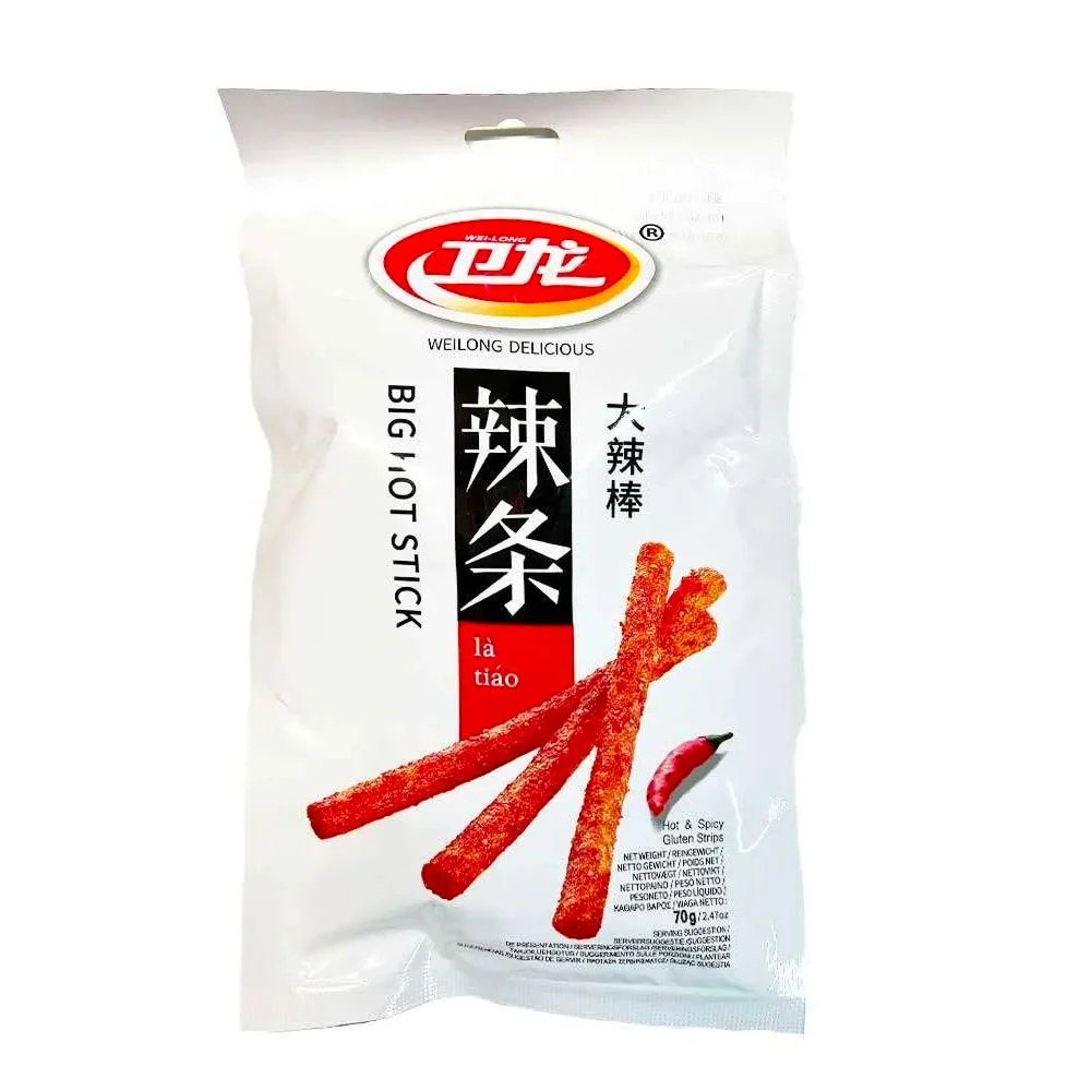 Big Hot Stick Hot & Spicy, ljuti štapići od pšenice od 70g