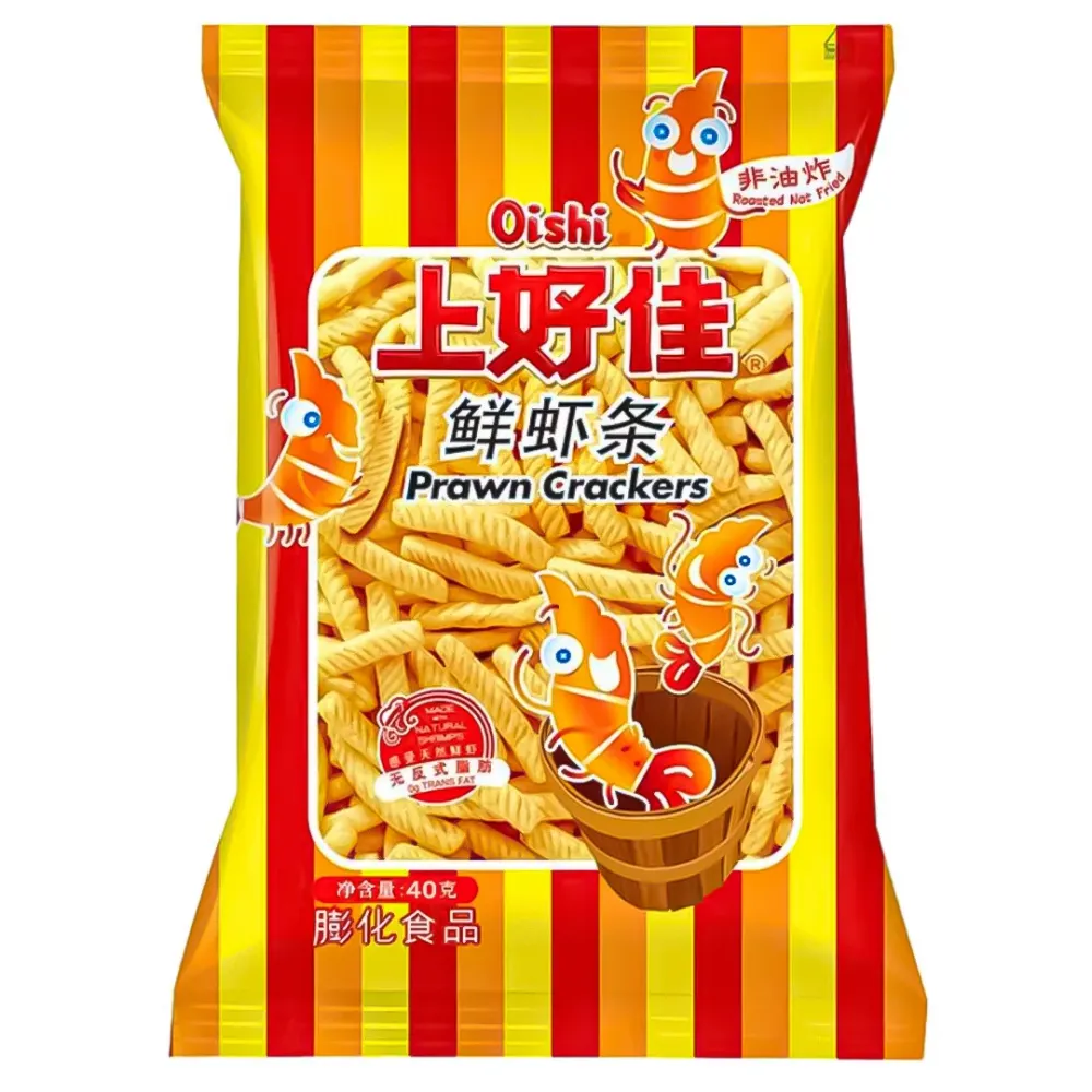 Oishi Prawn Crackers, krekeri s okusom škampa od 40g