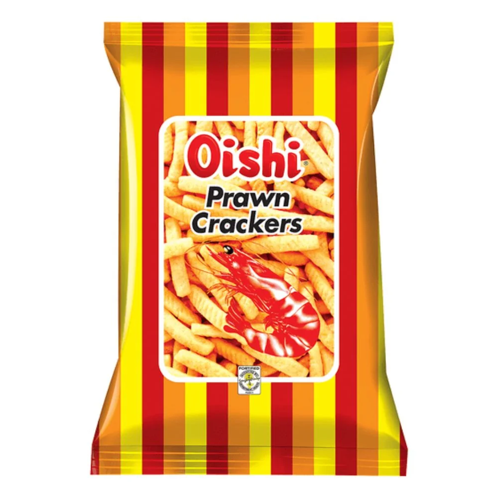 Oishi Prawn Crackers, krekeri s okusom škampa od 60g