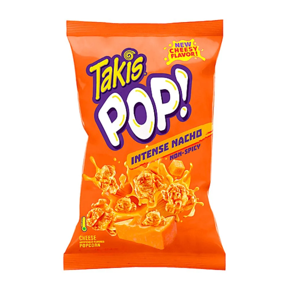 Takis POP Intense Nacho, kokice s okusom sira od 56g