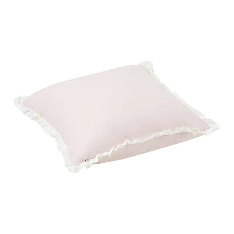 Hoppekids Pude m. Flæser - WINTER WONDERLAND - Rosa
