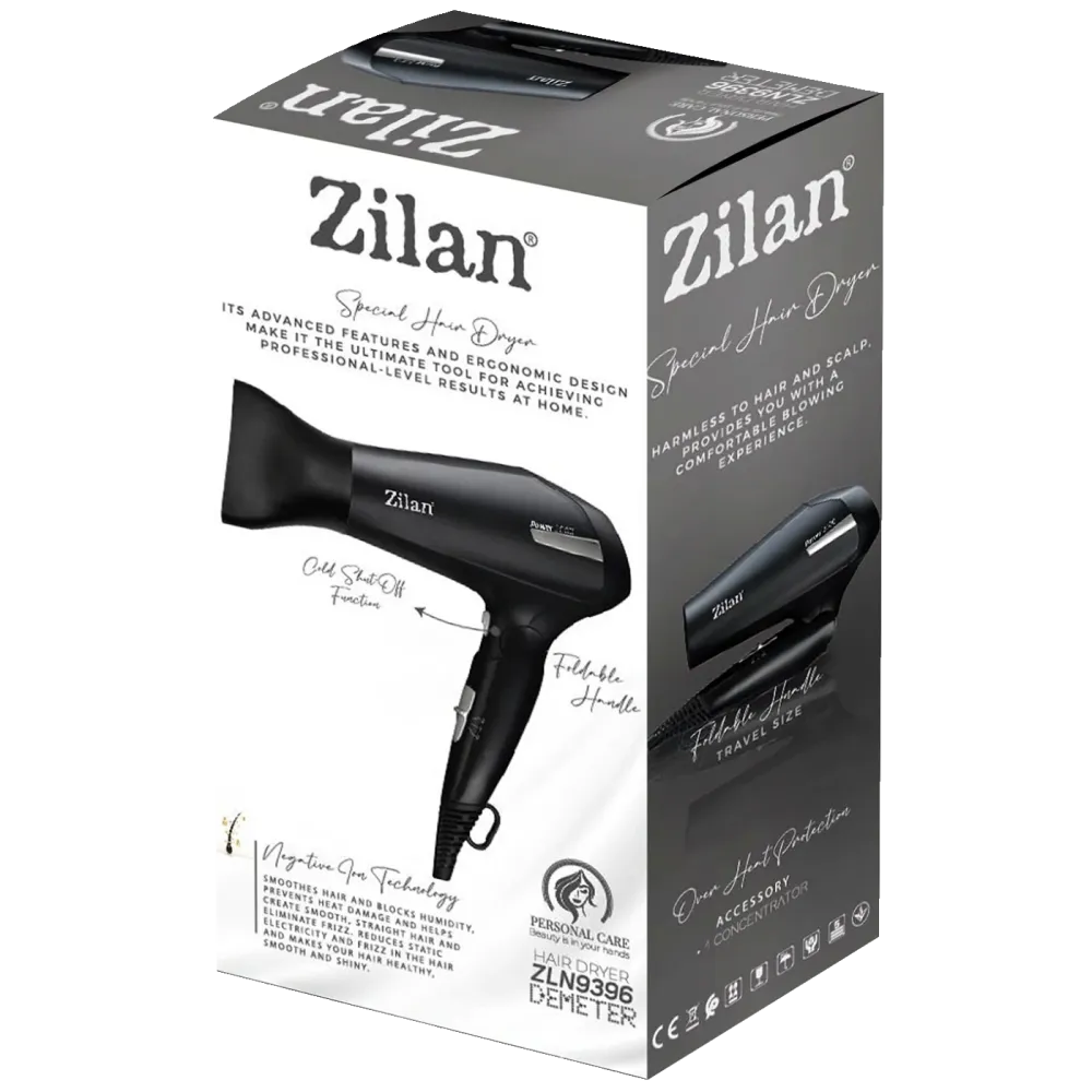 Zilan Fen za kosu, 2000 W - ZLN9396 Demeter