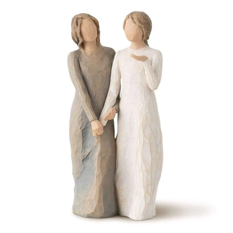 Willow Tree Moja sestra - Moja prijateljica Figur (sestre ili prijateljice ruku pod ruku)
