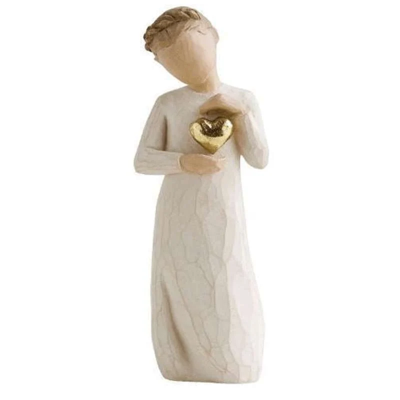 Willow Tree Suvenirna figura (djevojčica s zlatnim srcem)
