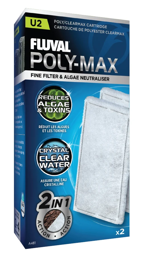FLUVAL Clearmax Filter U2 medij za unutarnji filter, za kontrolu rasta algi