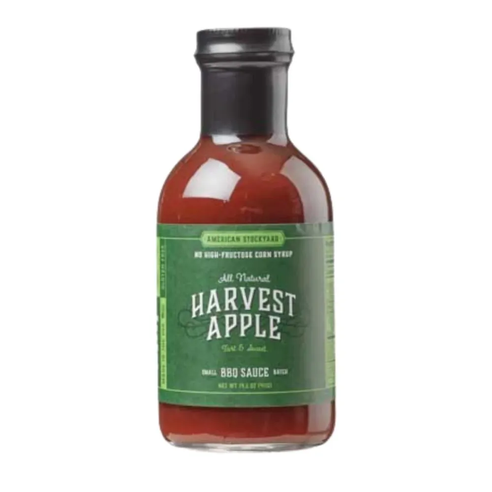American Stockyard Harvest Apple BBQ Sauce, slatki umak za roštilj s jabukama od 411g
