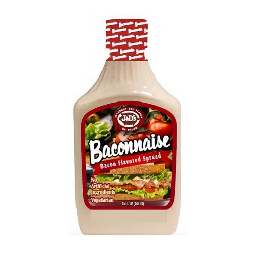 J&D's Baconnaise Spread, pakiranje majoneze s okusom slanine od 443ml