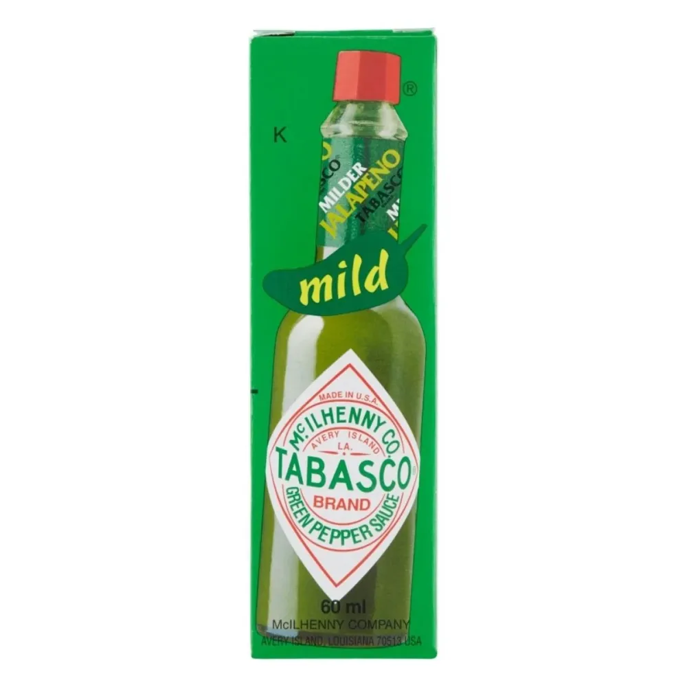 Tabasco Verde Jalapeño, ljuti umak od jalapeño paprike od 60ml
