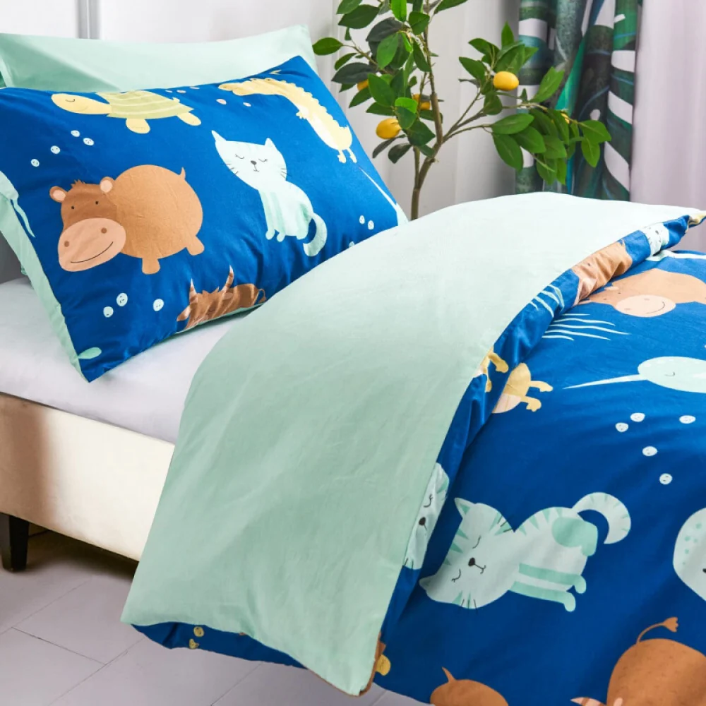 Hoshom Dječji Set Posteljine - Mekani, Perivi Dječji Jorgan i Jastuk