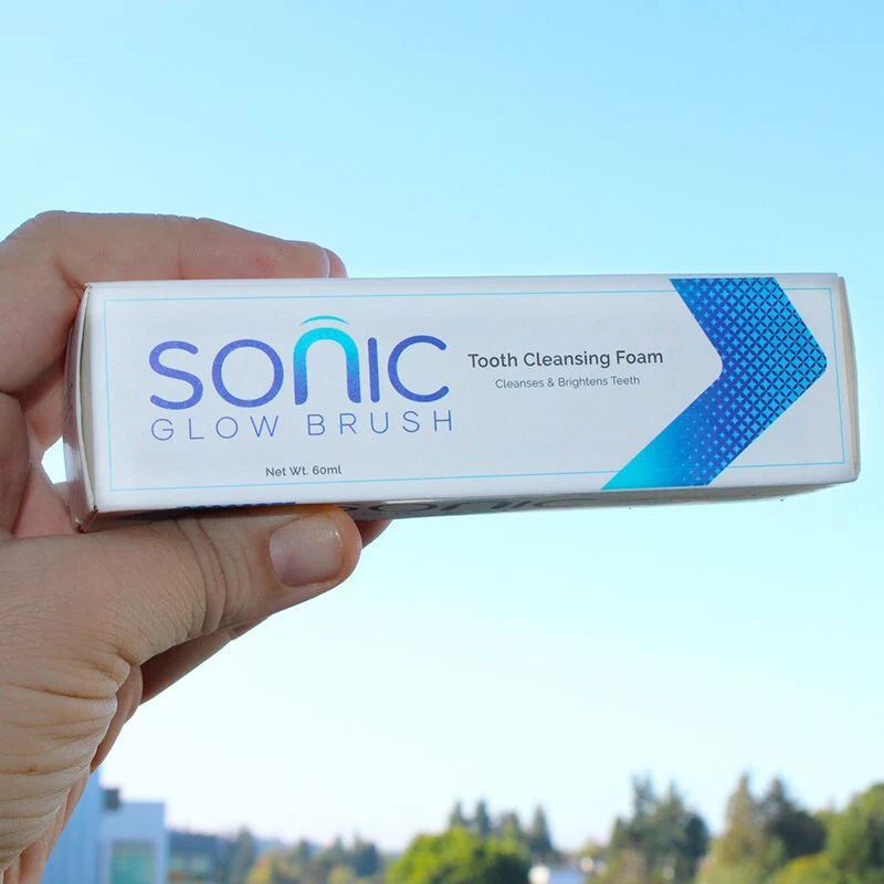 SonicGlow Pjena za izbjeljivanje zubi – bez fluorida, za osjetljive zube
