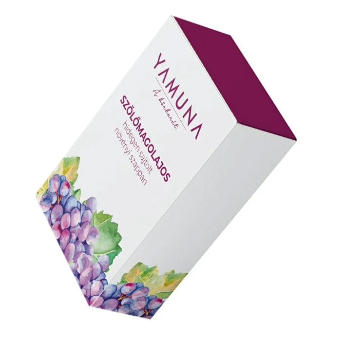 Hladno prešani sapun s uljem sjemenki grožđ Yamuna Cosmetics 110g