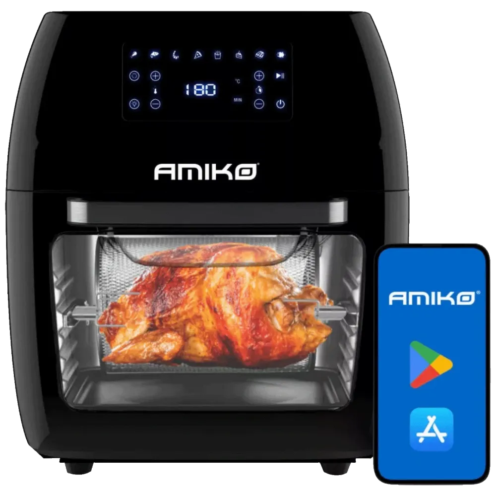 Amiko Friteza na vrući zrak sa grilom, 1700W, 12 lit., WiFi - A80 WiFi