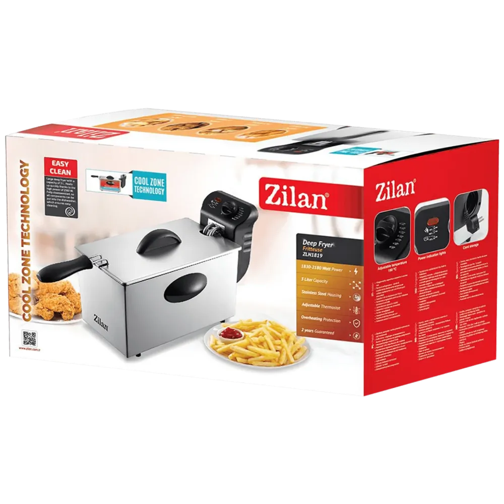 Zilan Friteza, 2180 W, zapremina 3 lit. - ZLN1819