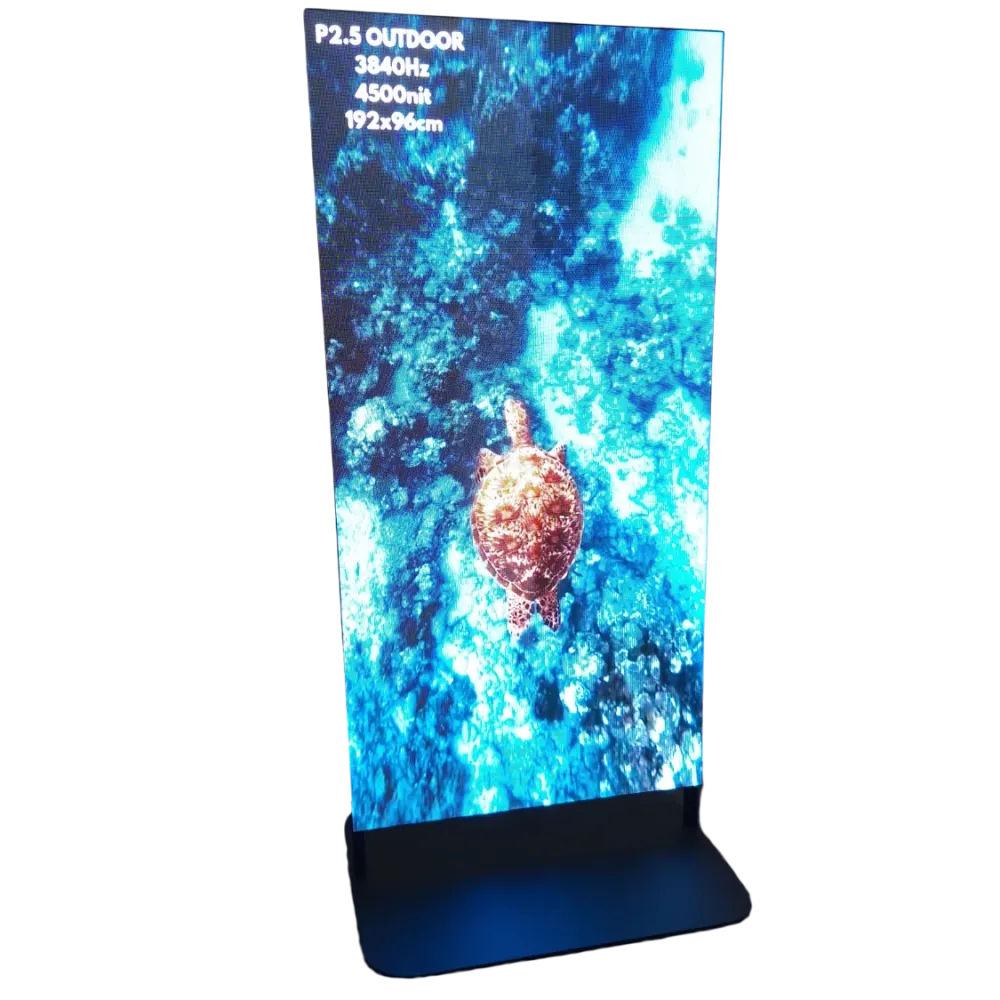 LED POSTER MEDIJSKI ZID za vanjsku upotrebu ili izloge trgovina 192x96cm